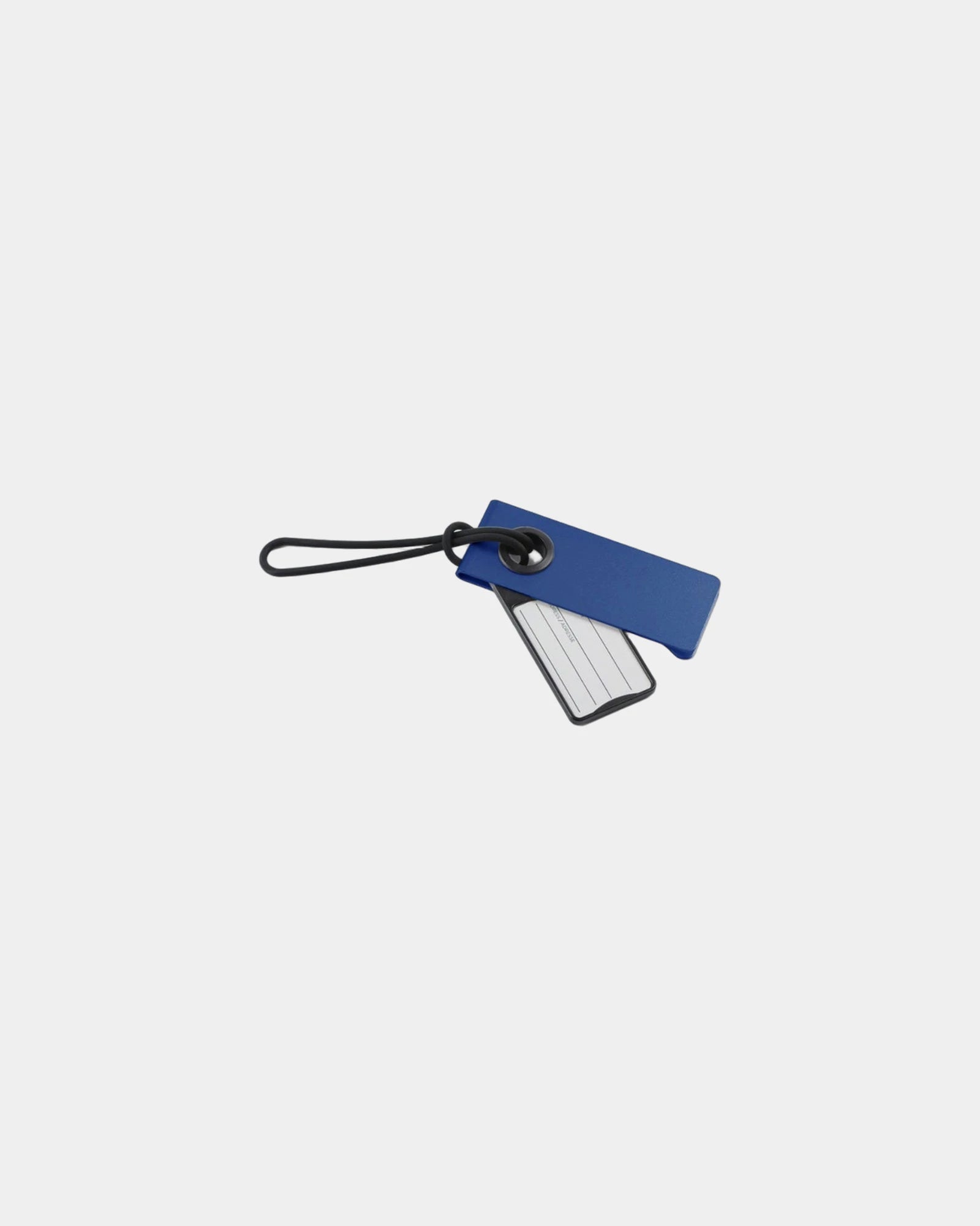 Étiquette bagage aluminium Lexon NEO LUGGAGE TAG à personnaliser - Dark Blue